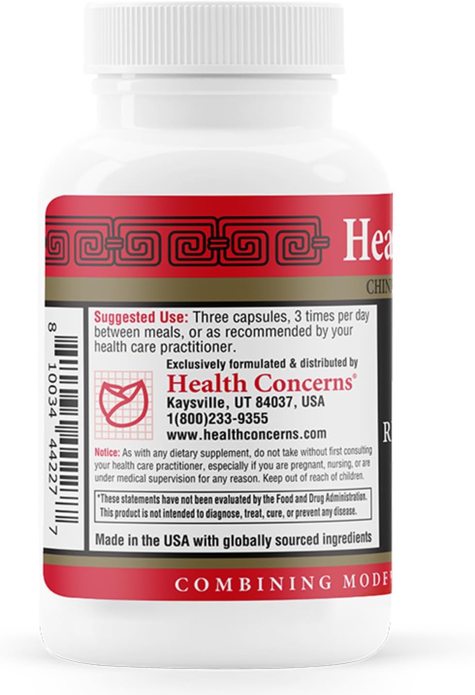 Health Concerns Xanthium Relieve Surface – Sinus Relief & Seasonal Allergy Support – Nasal Congestion & Immune Health Supplement – Bi Yan Pian Chinese Herbal Formula – 180 Capsules - Image 3