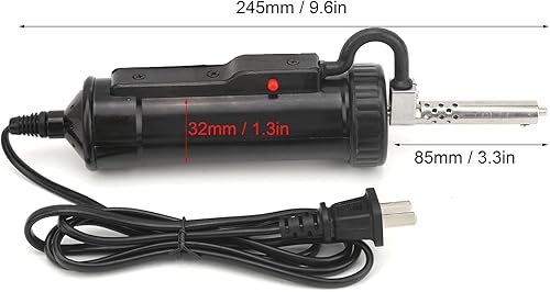 Miniatura 2 de Soldador eléctrico 30W Bomba de desoldadura Dispositivo de succión automático con tres especificaciones Boquillas Enchufe de EE. UU. AC110V