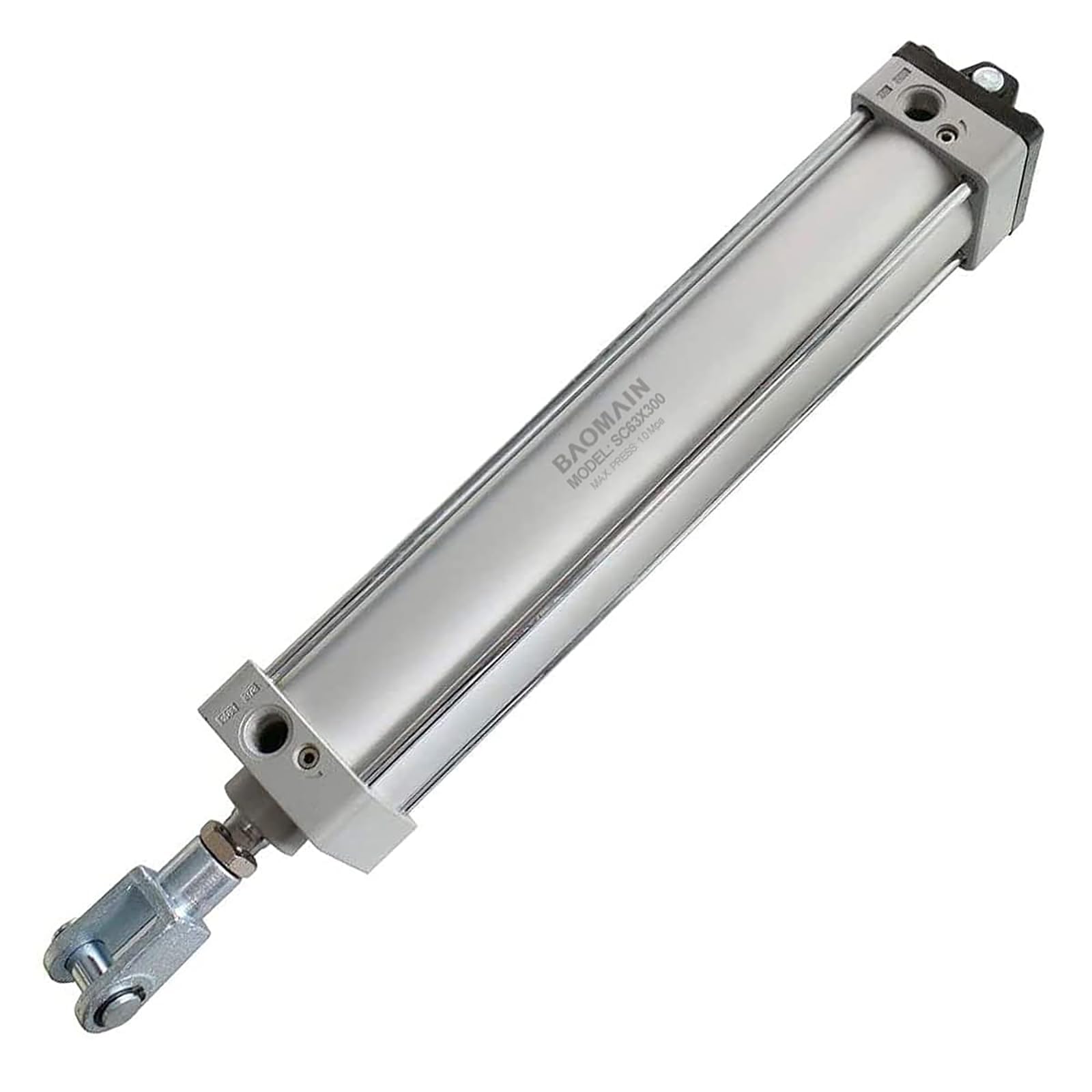 Cilindro Doppio Effetto Cilindro Pneumatico Doppio Atto SC 100x50 - Foro 4'', Corsa 2'', Asta Singola Per Aria Compressa Zip 50 4T