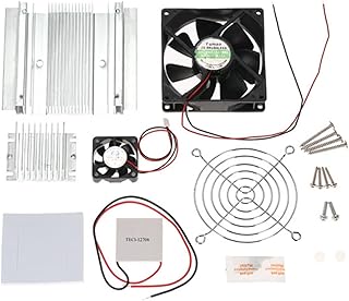 Milageto 12V Cooling System Heat Sink Conduction Module Multifunctional 50W High Performance Fridge Refrigeration Supplies DIY Device