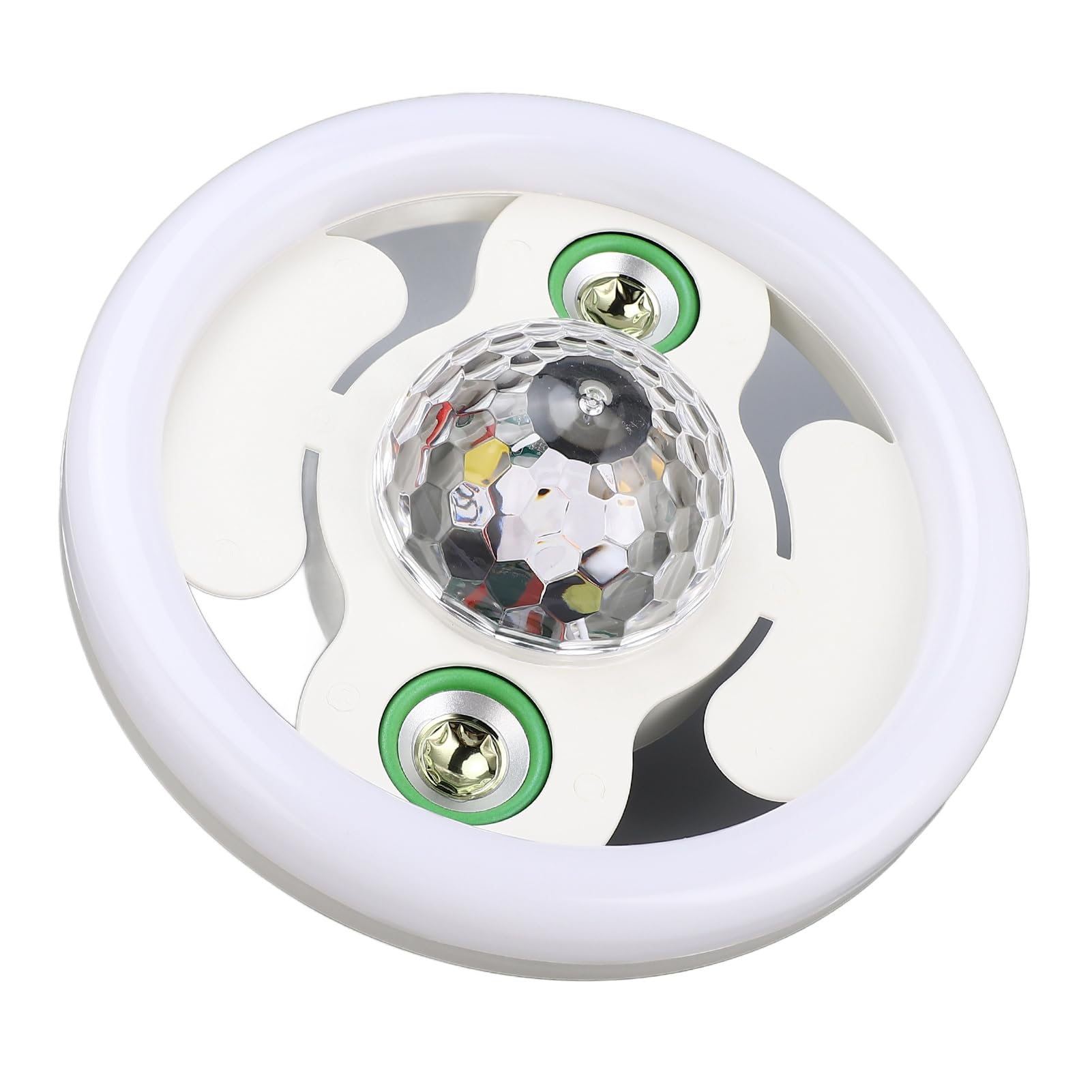 Luce LED Bluetooth con doppio altoparlante wireless E27 RGB, 48 W, lampada con cambio colore, telecomando per feste in casa