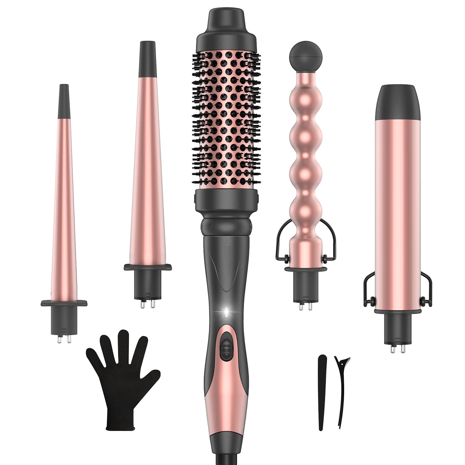 5 in 1 professional curling iron and wand set Clearance