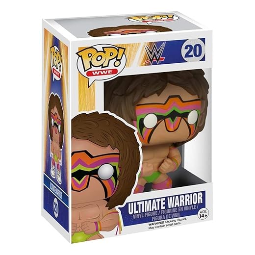 En Oferta Funko Pop Wwe: Ultimate Warrior Vinyl Figure
