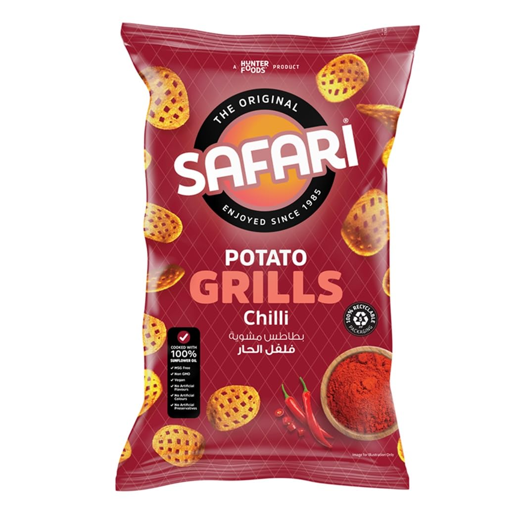 Safari Potato Grills Chilli 125g
