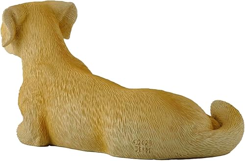 Miniatura 9 de JFSM INC. Figura de perro labrador amarillo de 6 pulgadas, regalos de laboratorio amarillos, estatua de laboratorio amarilla, decoración de