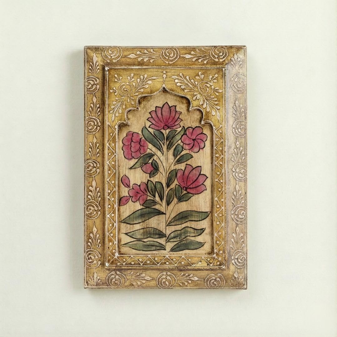 Handpainted Rajasthani Wall Frame - Atrangi Studio -9