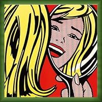 額装品/Figures/リキテンスタイン Amazon.co.jp: ポスター ロイ リキテンスタイン Girl in Mirror