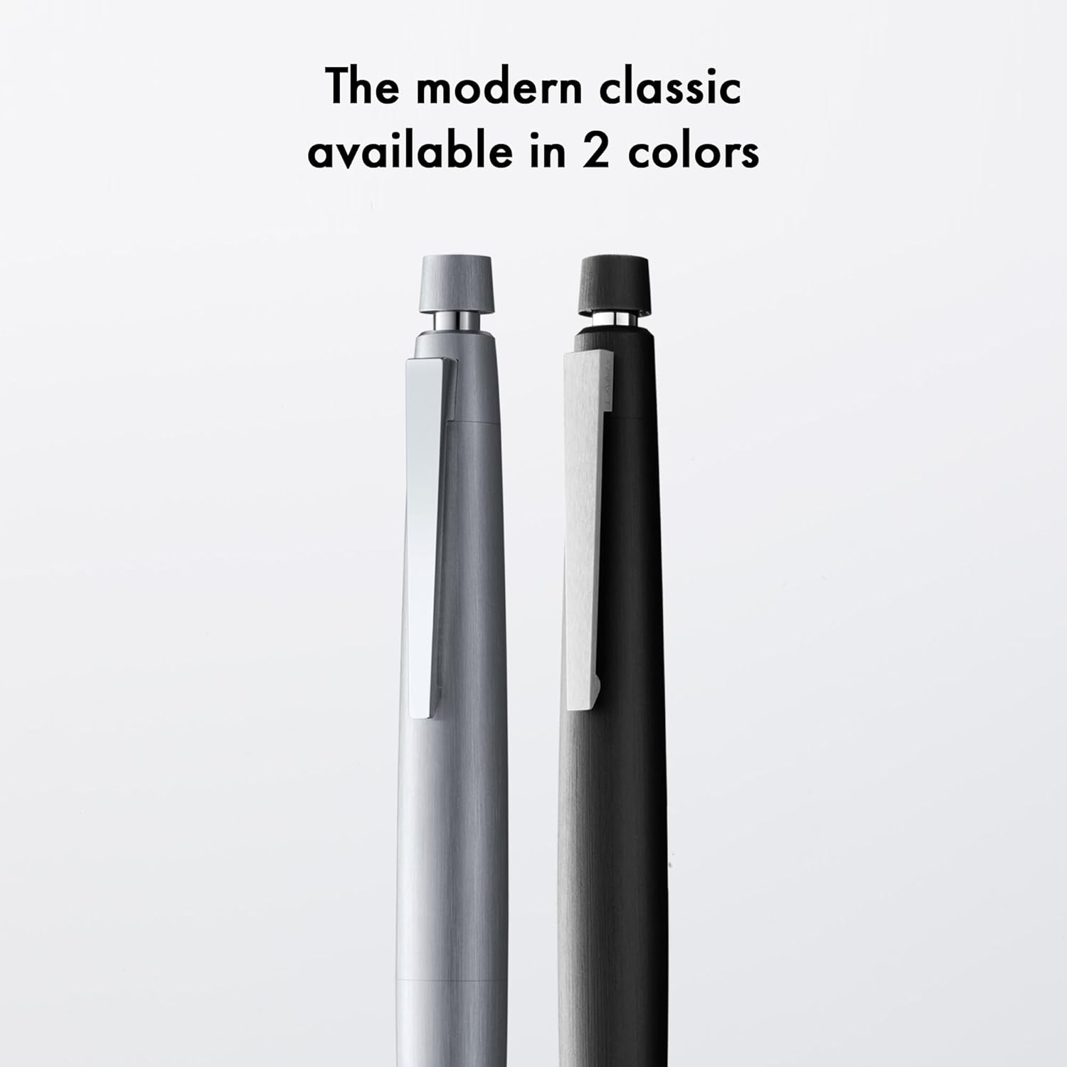 Lamy 2000 black - elegant mechanical pencil in a satin-finish fibreglass casing - perfectly balanced - pencil M 40 fine-line refill in line width 0.7 mm & eraser tip