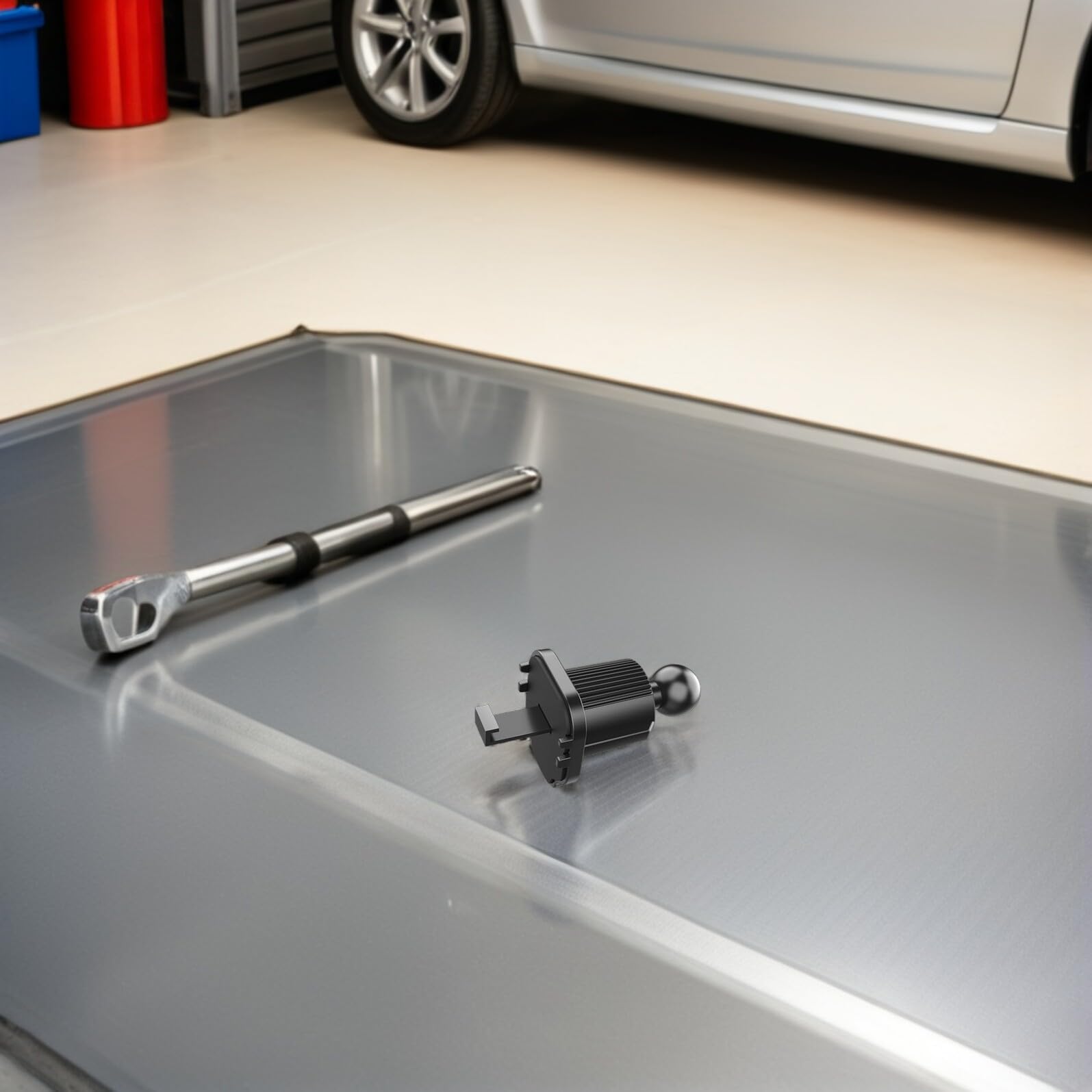 ifundom Soporte para Teléfono Móvil para Coche 4 Unidades Base para Rejilla De Ventilación Soporte para Teléfono Móvil De Coche