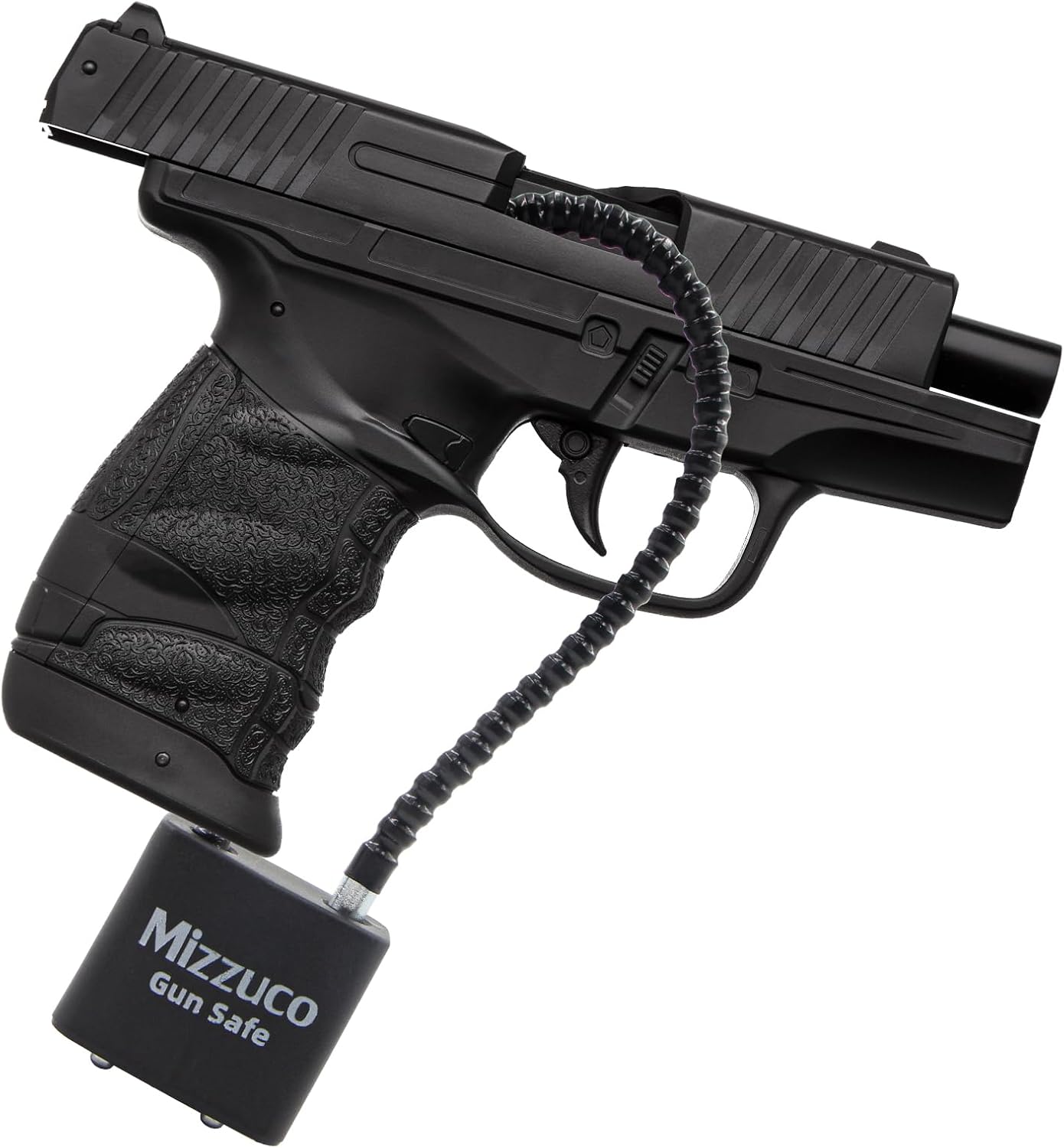 Cable Gun Locks with Keys Simple Operation Compatible with Pistols, Handguns, Rifles, and Shotguns, Home and Storage for Firearm Locking and Safety (8.5 inche Lock, Raven)
