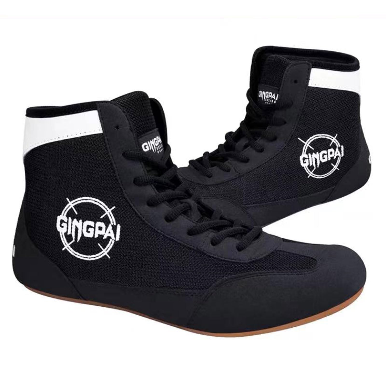 Scarpe da Boxe per Bambini,Scarpe da Wrestling,Stivali da Boxe,Scarpette da Allenamento,Unisex,Traspiranti,Antiscivolo,Flessibili,Leggere,per Taekwondo,Arti Marziali,Sanda,Squat,giovanili