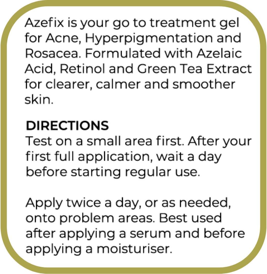 SHESHEA NATURALS Azefix 5 Azelaic Acid & Retinol Serum For Acne Treatment, Back Acne