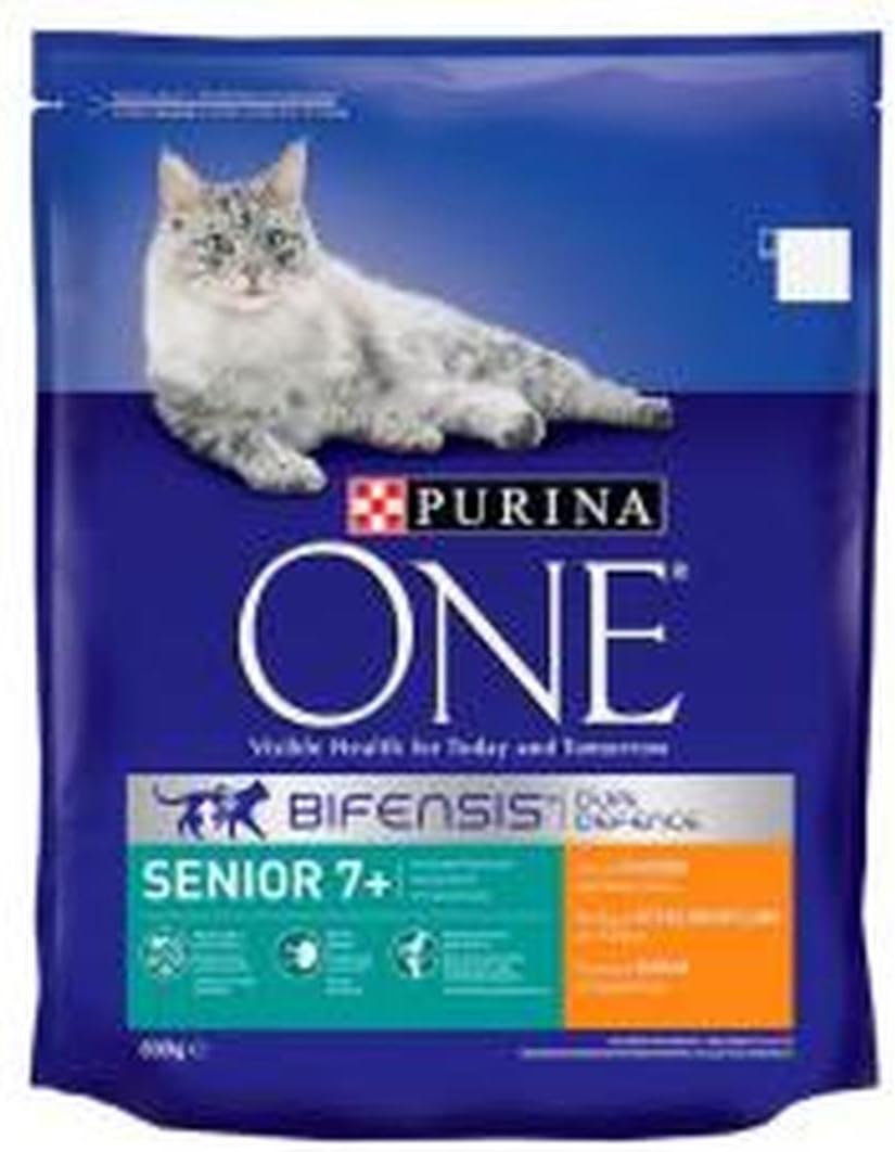 Purina ONE Senior 7 and Above Dry Cat Food Chicken 800 G