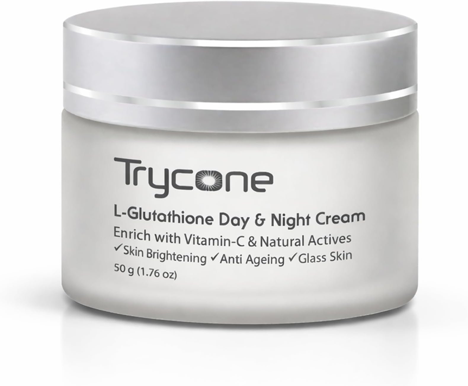 Trycone L- Glutathione Cream for Skin Whitening, Anti Ageing and Glass Skin, Enrich with Vitamin C, 50 Gm
