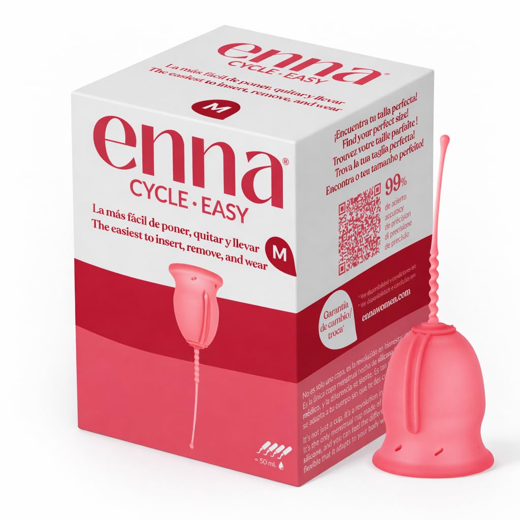 enna cycle easy - 1 kubek menstruacyjny, ROZMIAR M