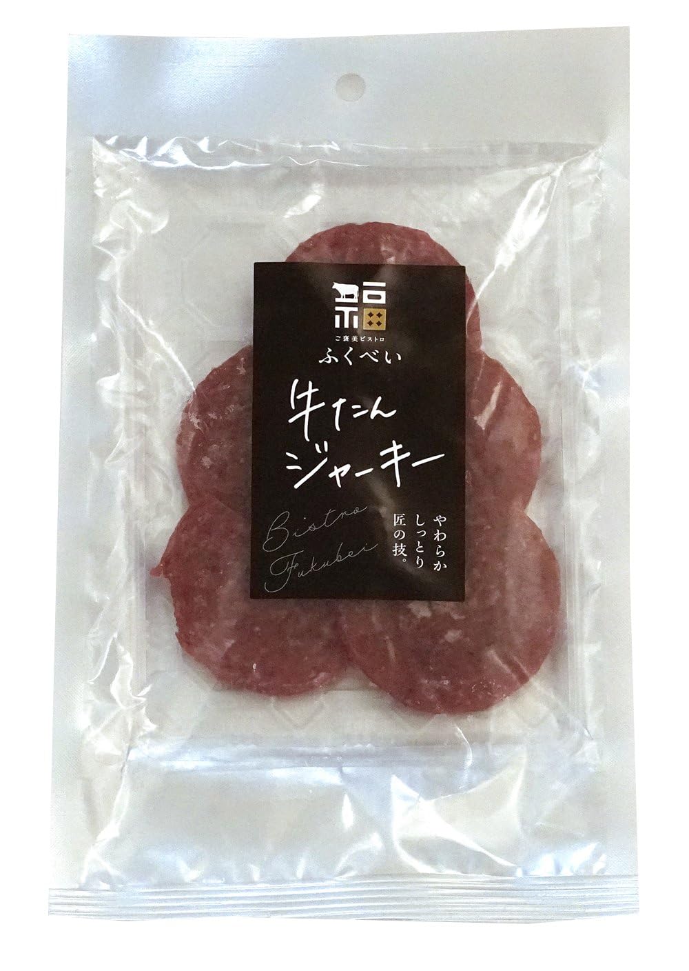 Amazon | フクベイフーズ 牛たんジャーキー 30g×2袋 | フクベイフーズ