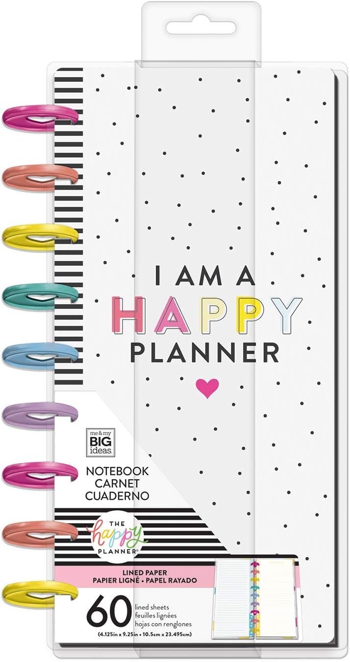 The Happy Planner - Classic Half Sheet Notebook - I am a Happy Planner (Renewed)