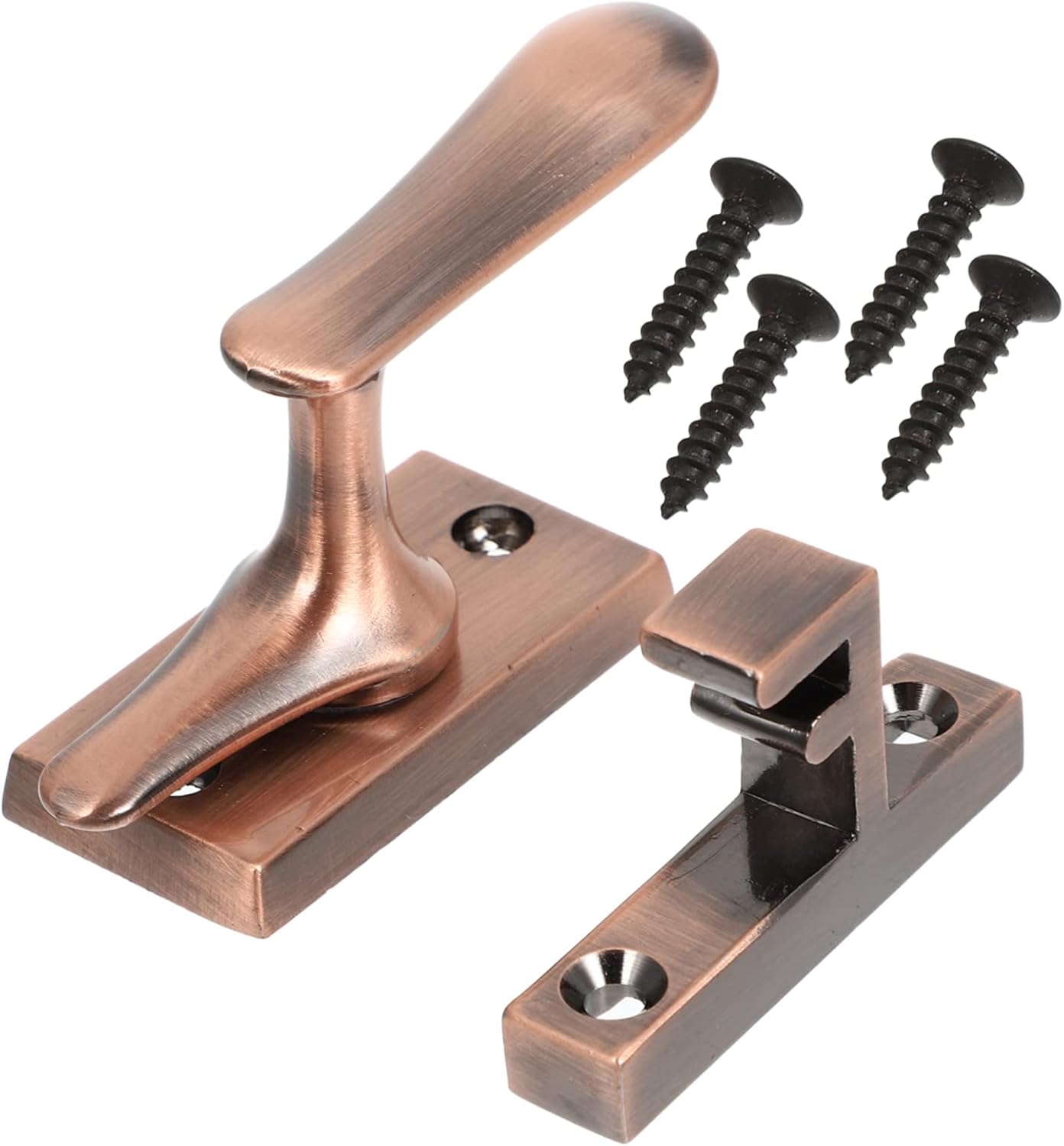 OSALADI 1pc Plug Door Levers Door Lock Practical Bolt Stainless Steel