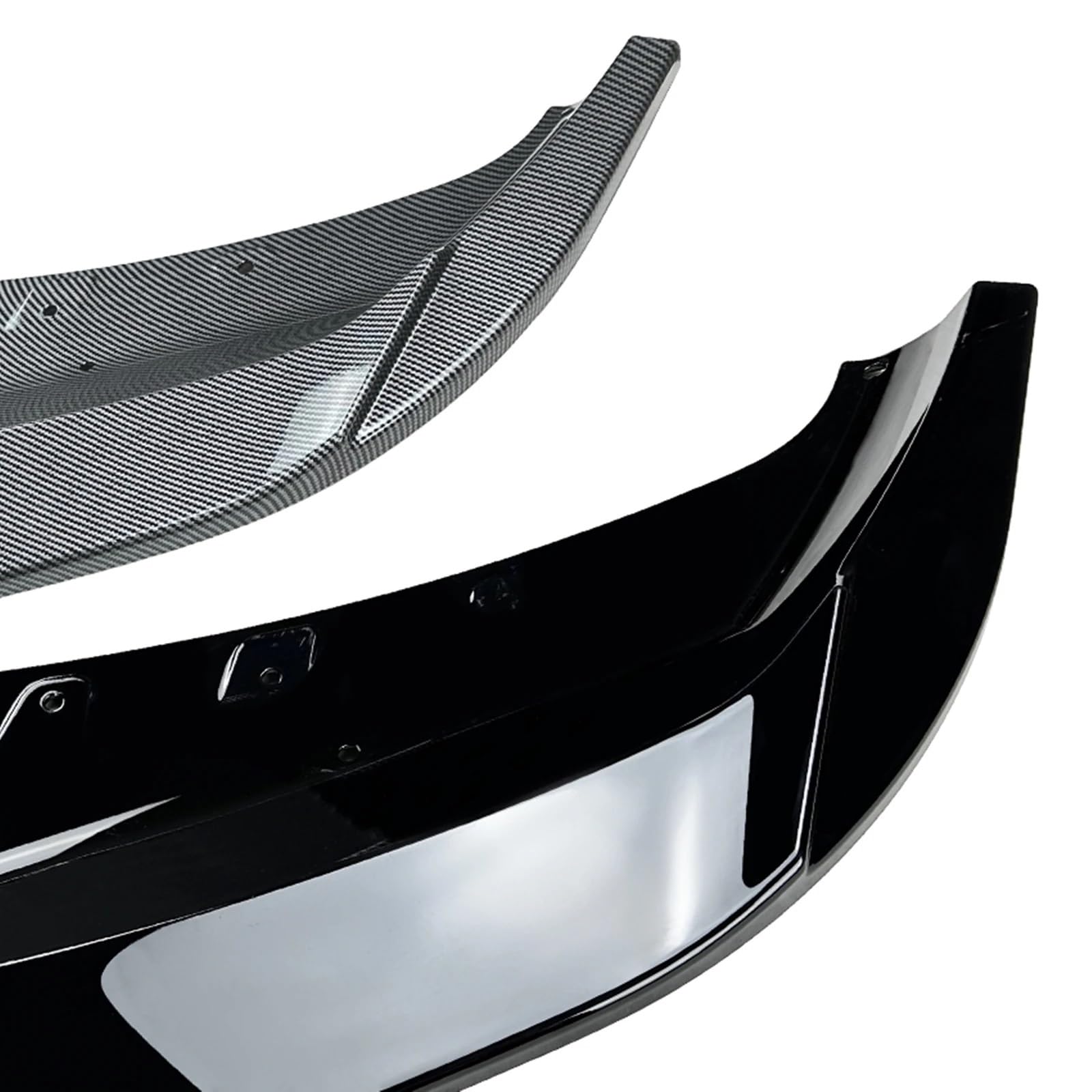 MCSTYEWR Przedni Zderzak Spoiler Kompatybilny z BMW X1 U11 U12 M Sport 2023-2024