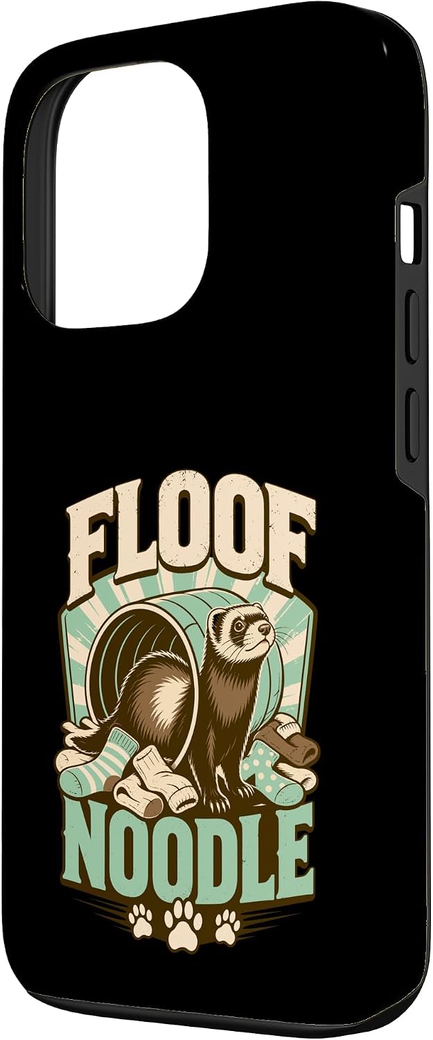 Floof Noodle Ferret Pet Animal Case for iPhone 13 Pro image 2