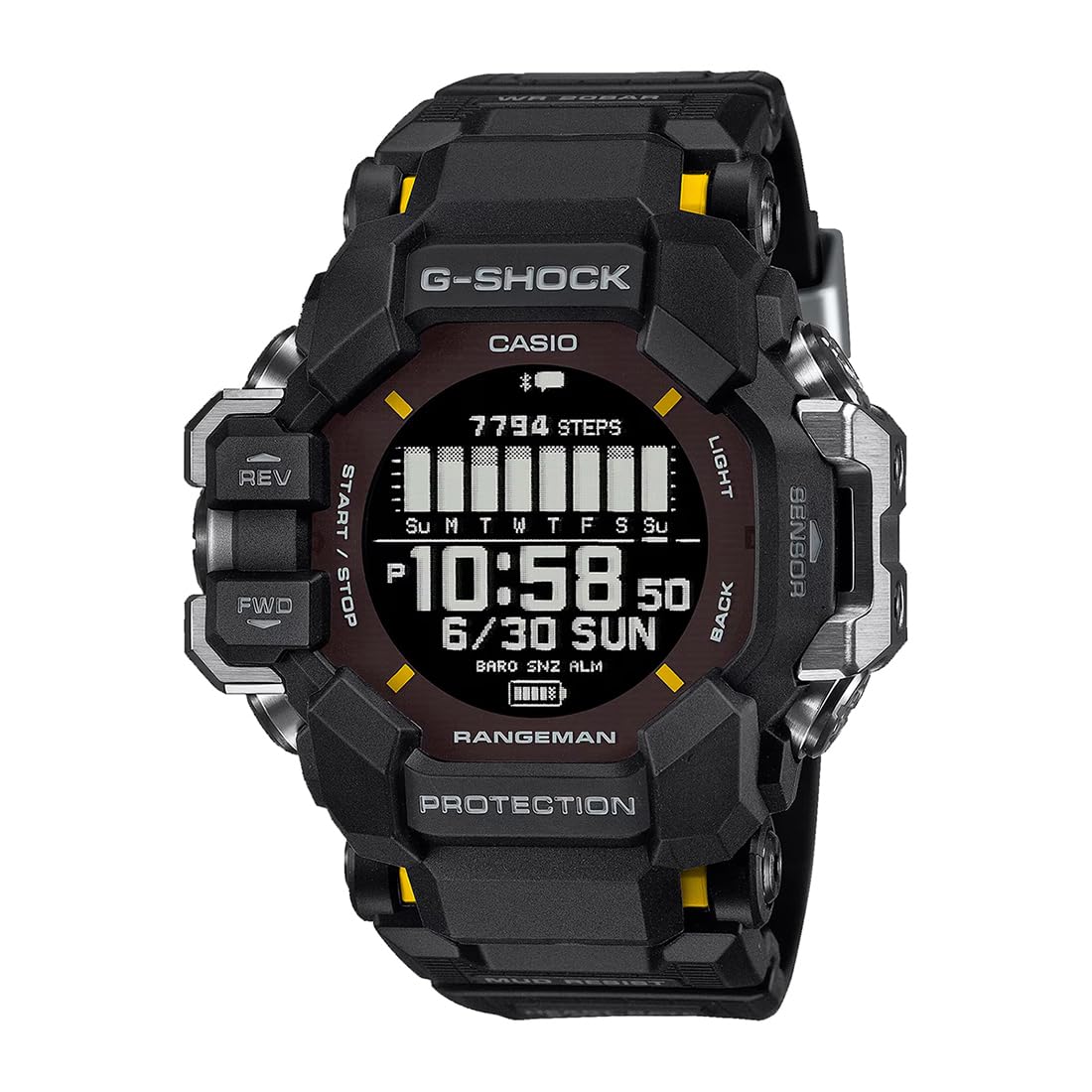Casiog Shock Gpr H1000 1dr Digital Dial Black Bio Based