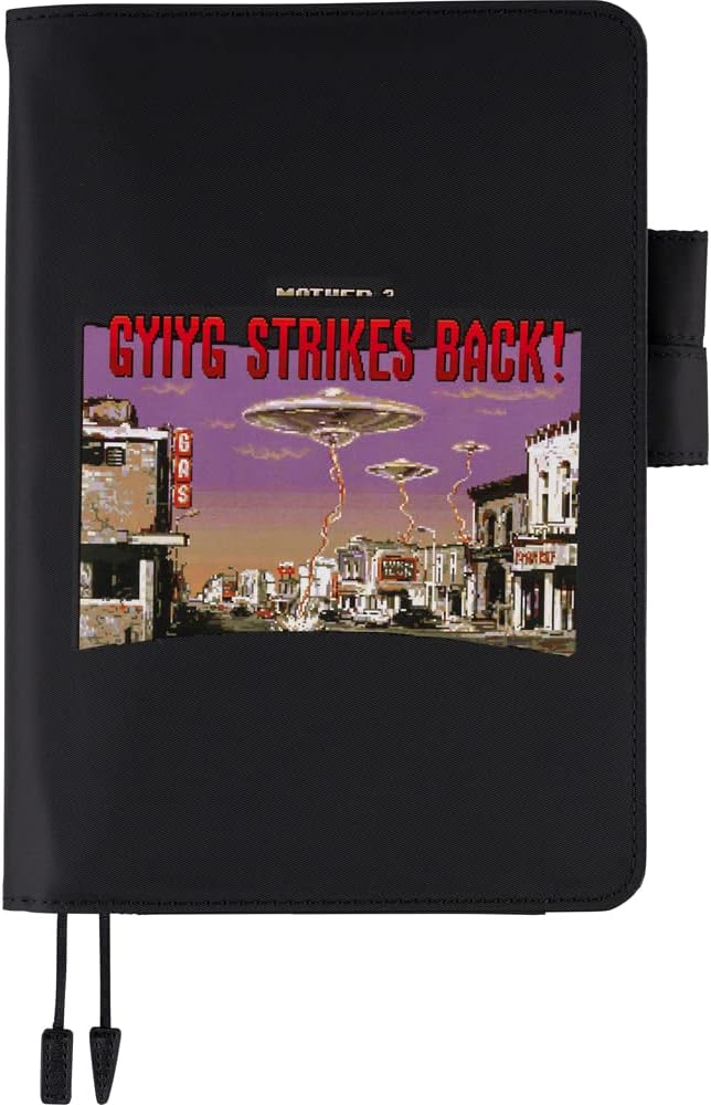 Almost Daily Notebook Cousin (A5) Size Notebook Cover MOTHER/STRIKES BACK!