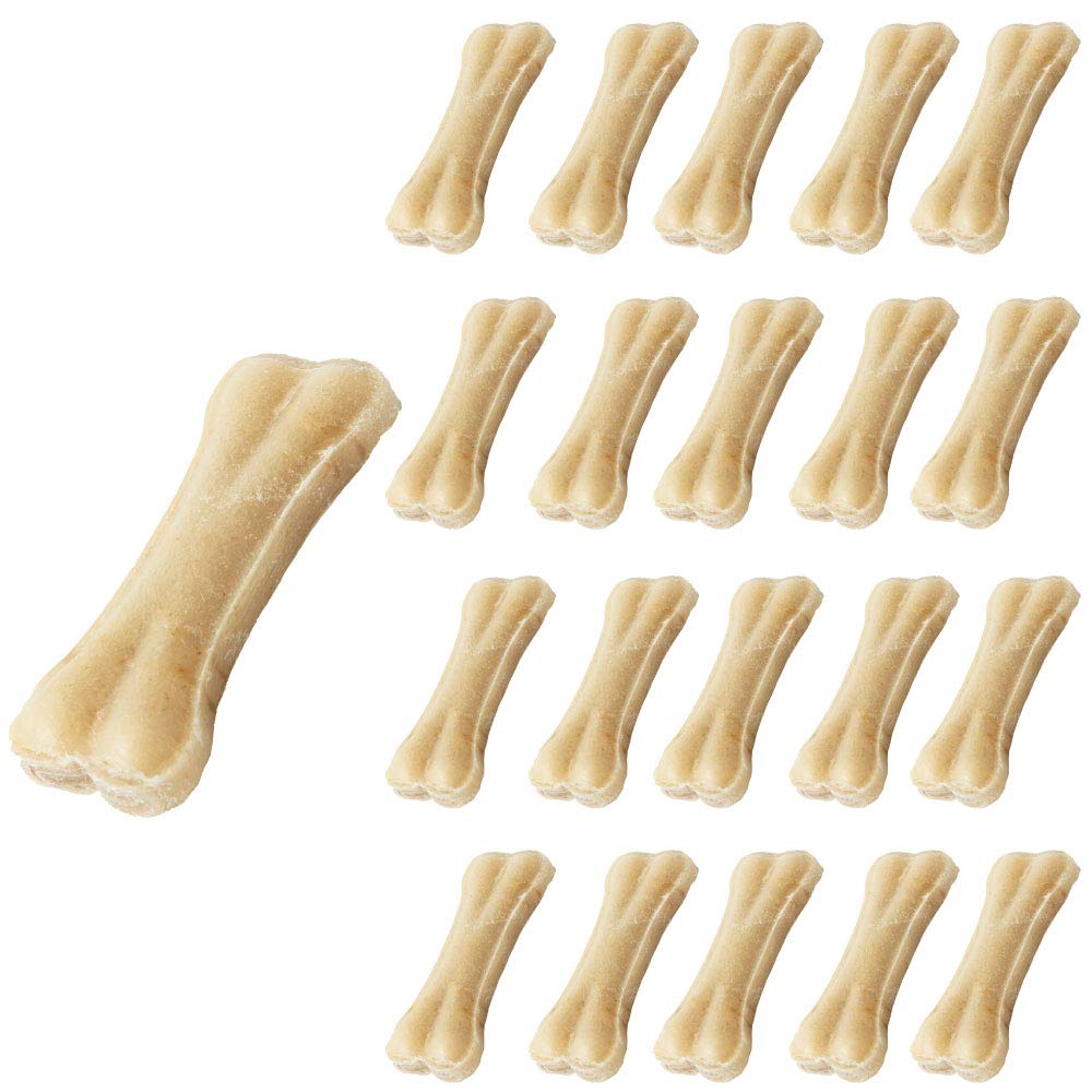 Amazon.co.jp: Nana ローハイドカルシウムボーン 犬用ガム (約8cm 20本