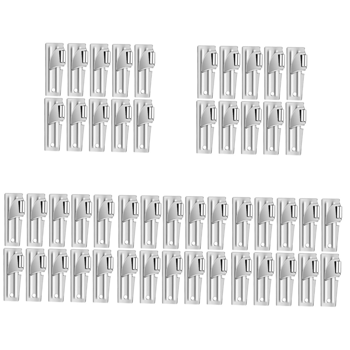 Amosfun 5 Juegos Abrelatas De Acero Inoxidable Abridor De Botellas De Contador De Cerveza Abrebotellas Automatico Abrebotellas Cerveza Destapador De Cerveza Abrelatas De Mano 10 Uds * 5