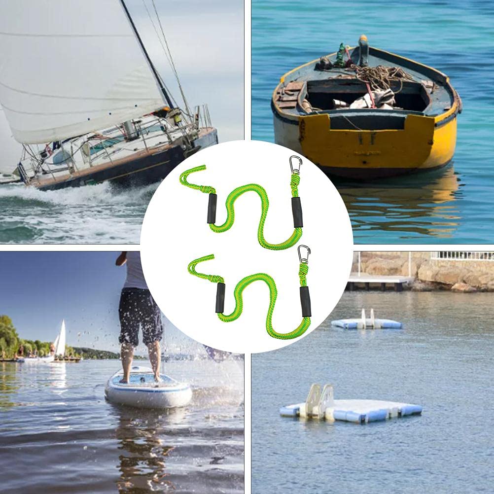 Harnais de Remorquage pour Bateau, 2 Pièces, Corde de Remorquage pour Bateau, Sports Nautiques, Jet Ski, Wakeboard, Corde de Remorquage pour Tubes, 1.2m-1.5m