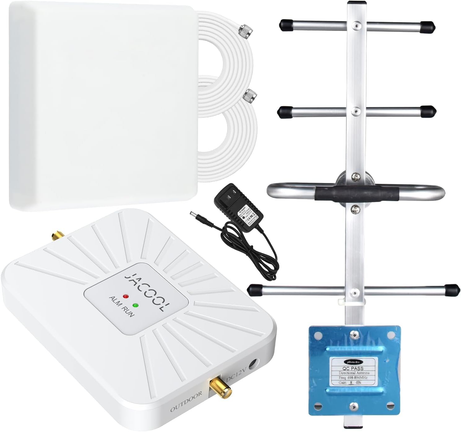 Verizon Cell Phone Signal Booster for Home – 4G LTE &amp; 5G Band 13 (700MHz), Up to 4000 Sq Ft Coverage, FCC Approved Cellular Repeater