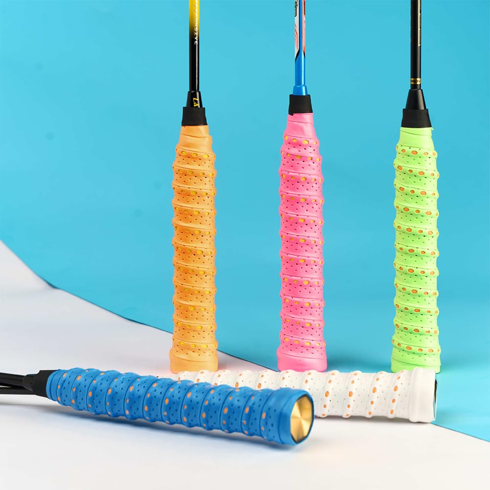 Set 8 Overgrip Per Racchette - Nastro Antiscivolo E Traspirante Per Tennis, Padel, Badminton E Squash - Foto 8