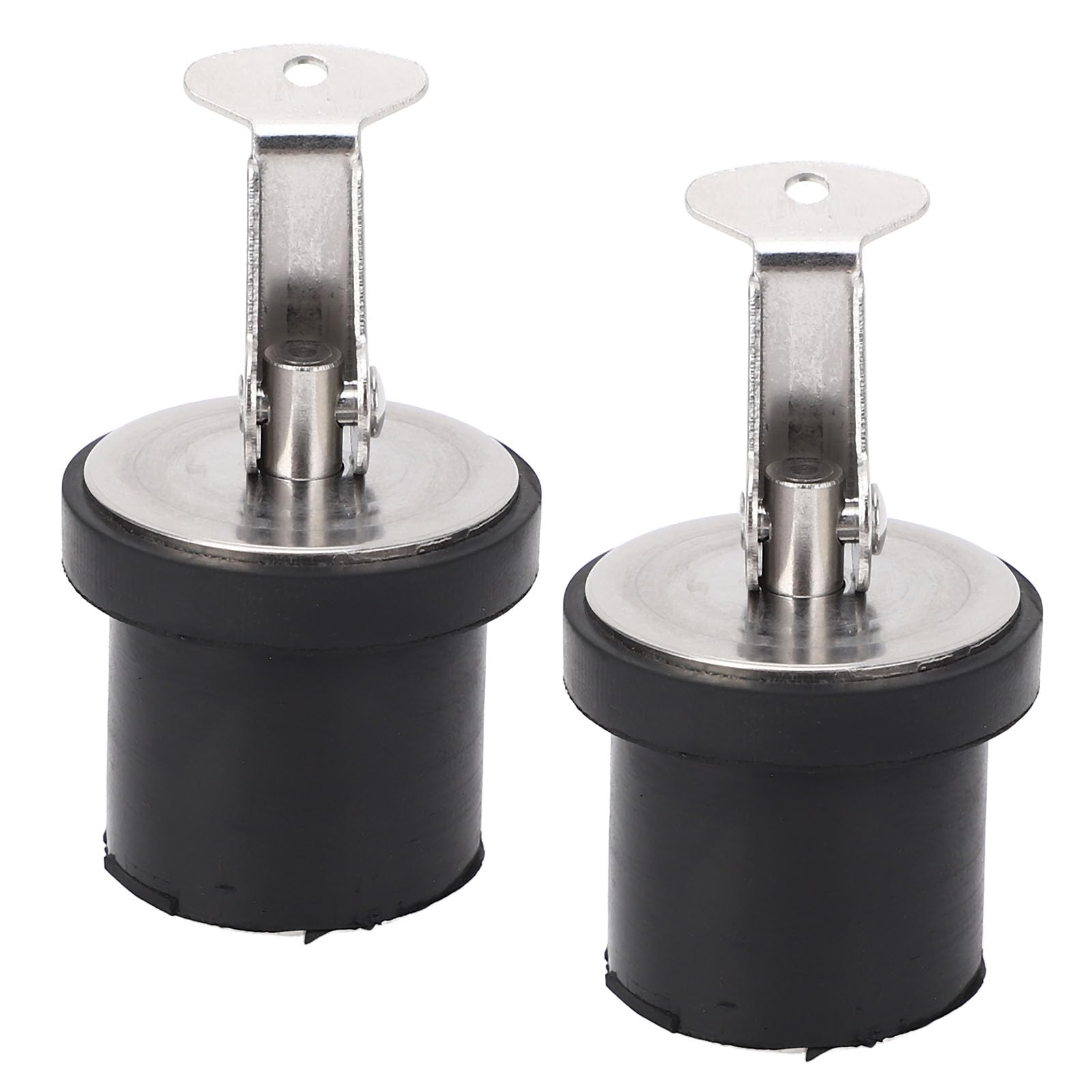 KIMISS Tappo di Scarico 19 Mm Tappo di Scarico per Barca 19 Mm Gomma in Acciaio Inossidabile per Yacht Marino - Tappo di Scarico a Vite a Compressione per Sigillatura