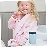 Vista 3 de 4 vasos de lavado para cepillos de dientes, soporte para cepillos de dientes, vaso de plástico, vasos de plástico para baño, tazas de baño