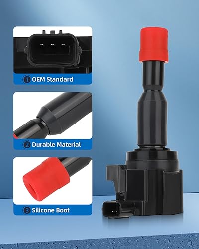 Vista 1445 de ECCPP Bobinas de encendido portátiles de repuesto para automóvil compatibles con Infiniti I30/para Nissan Maxima 3.0L V6 2000-2001 Reemplazo