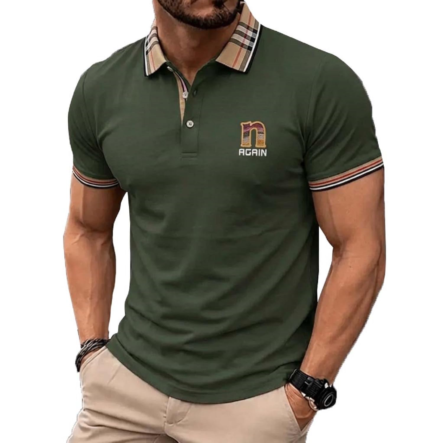lymio Polo T Shirt for Men | Men Casual T-Shirt | Polo | Available in Pack of 2 (Polo-93-96-2)-picture-25