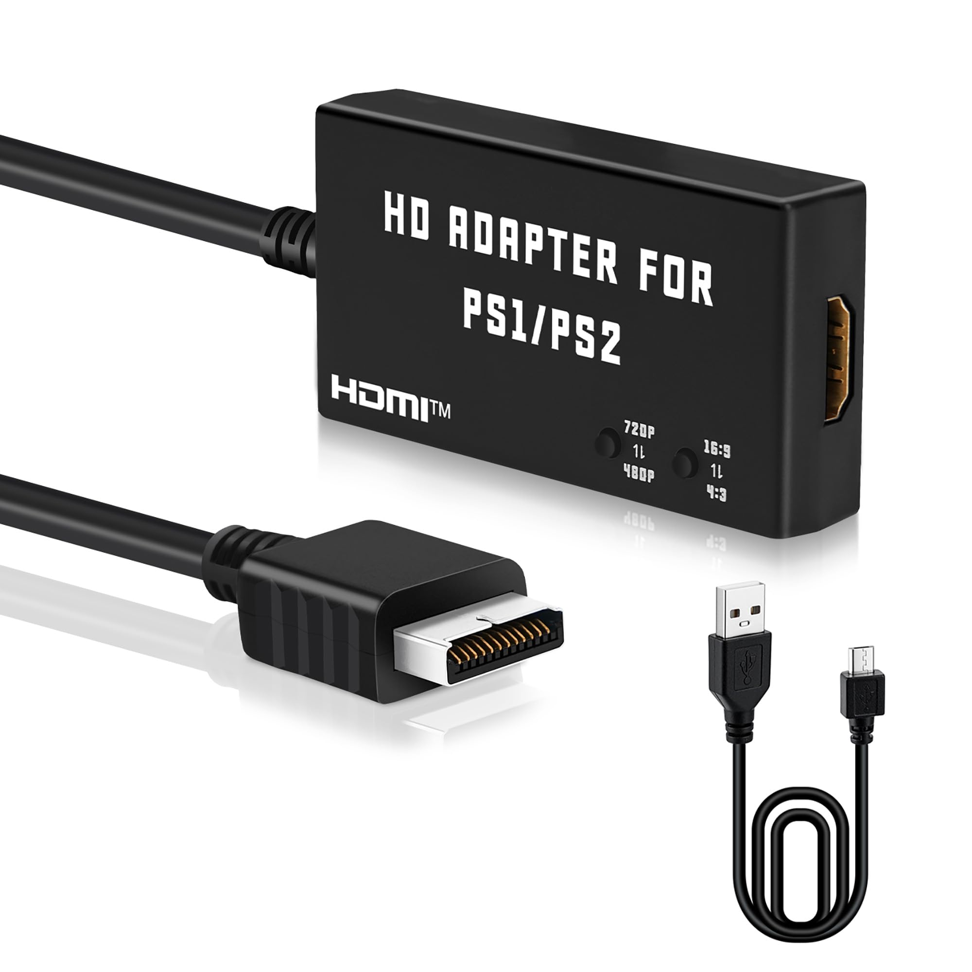 Amazon | Mcbazel PS1/PS2専用 HDTVからHDMI変換コンバーター