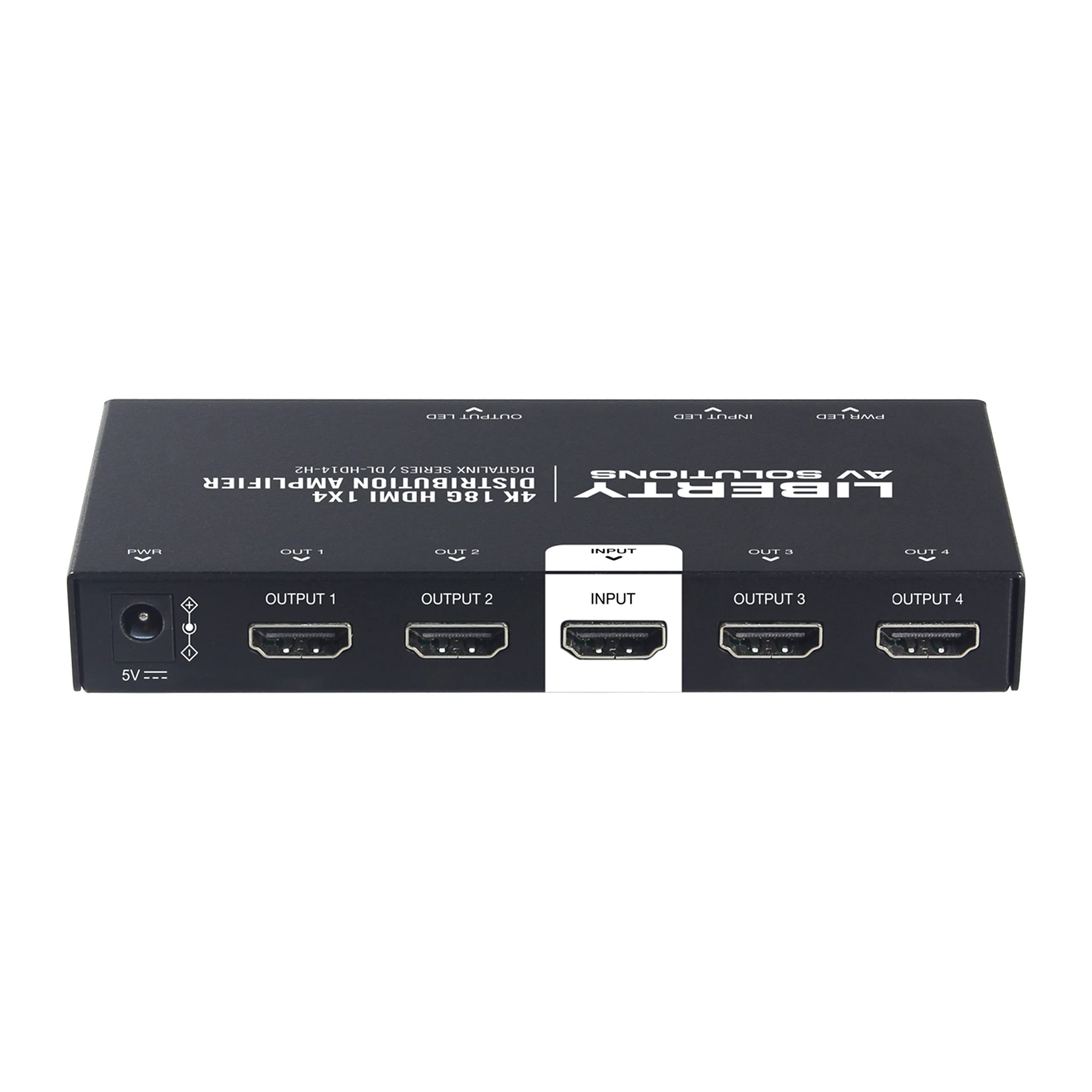 DigitaLinxDL-HD14-H2 18G 4K60 4:4:4 1 x 4 HDMI Splitter