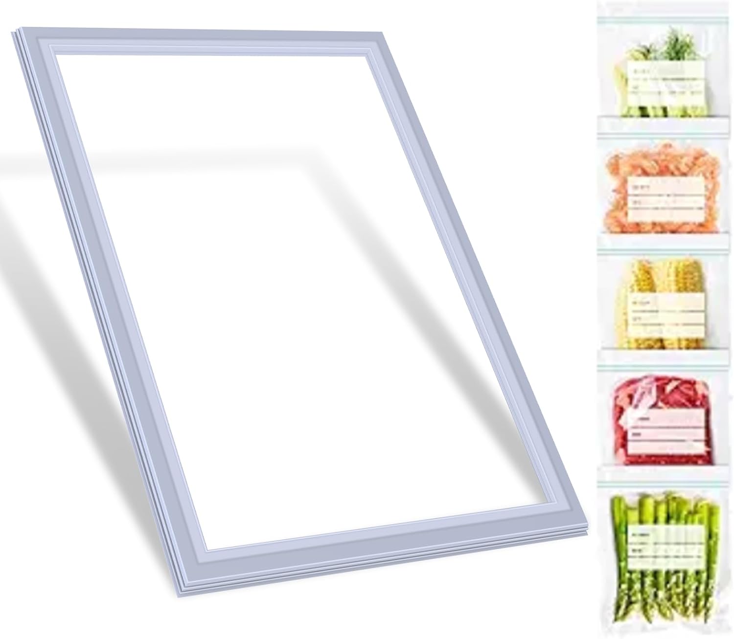 UPGRADED 5304528903 Refrigerator Door Gasket Replacement Compatible with Frigidaire Refrigerators Parts, Replaces 4978167 AP7014422 PS16544401 EAP16544401 Top-Mount Refrigerator Fresh Food Door Seal