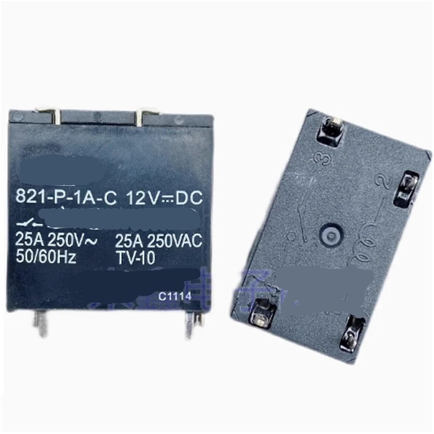 Relay 821-P-1A-C 12VDC 821-P-1A-C-12VDC 821P1AC 12VDC 12V DIP4 10Pcs