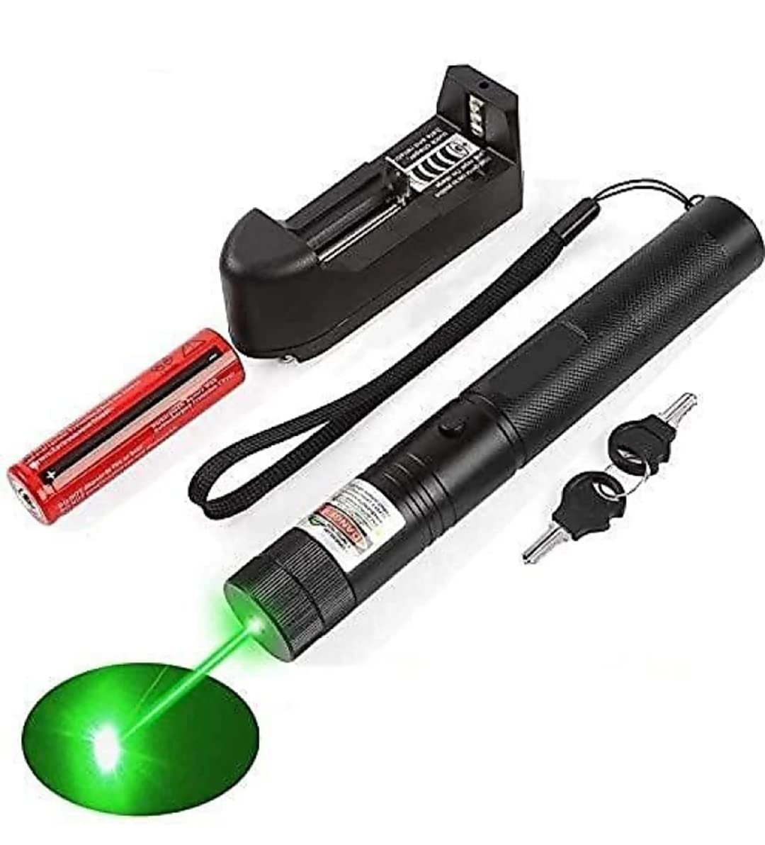 Green Multipurpose Laser Light Disco Pointer Pen Beam with Adjustable
