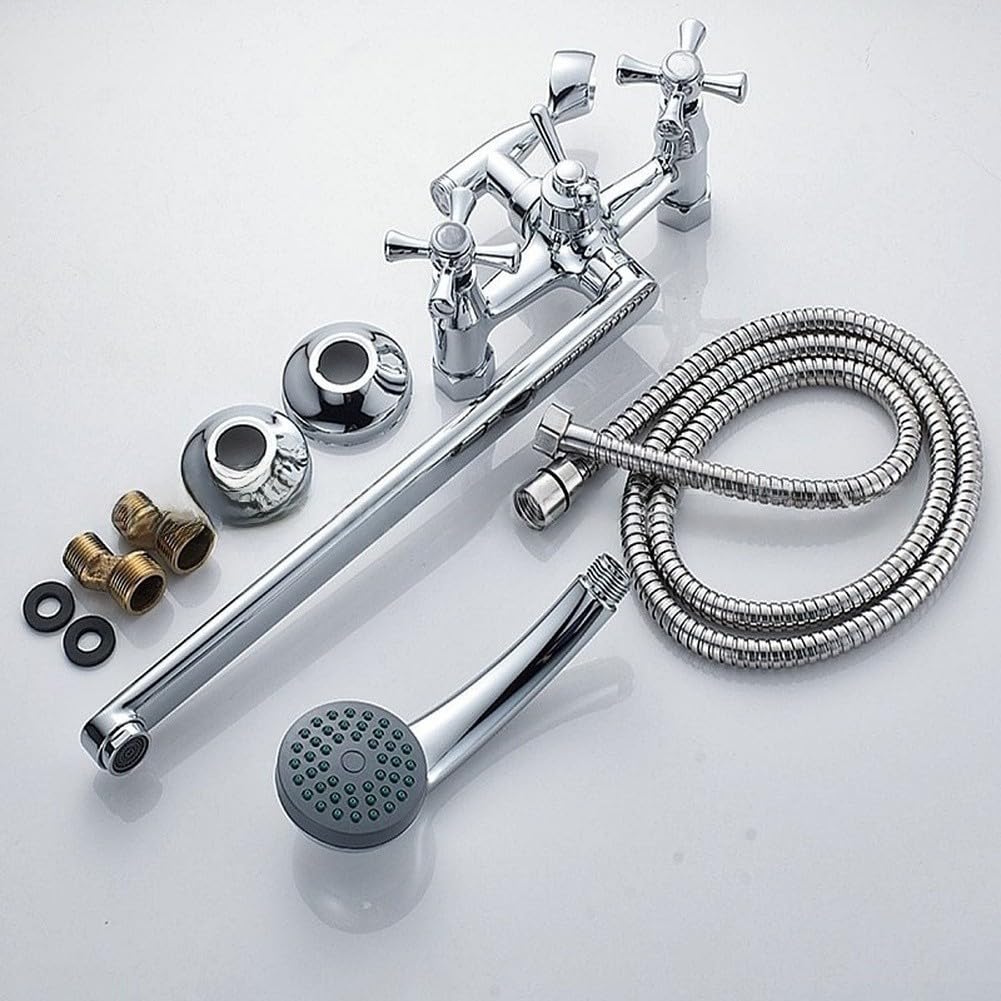 para grifo para ducha Pared Cobre Mezclador Baño Frío Caliente