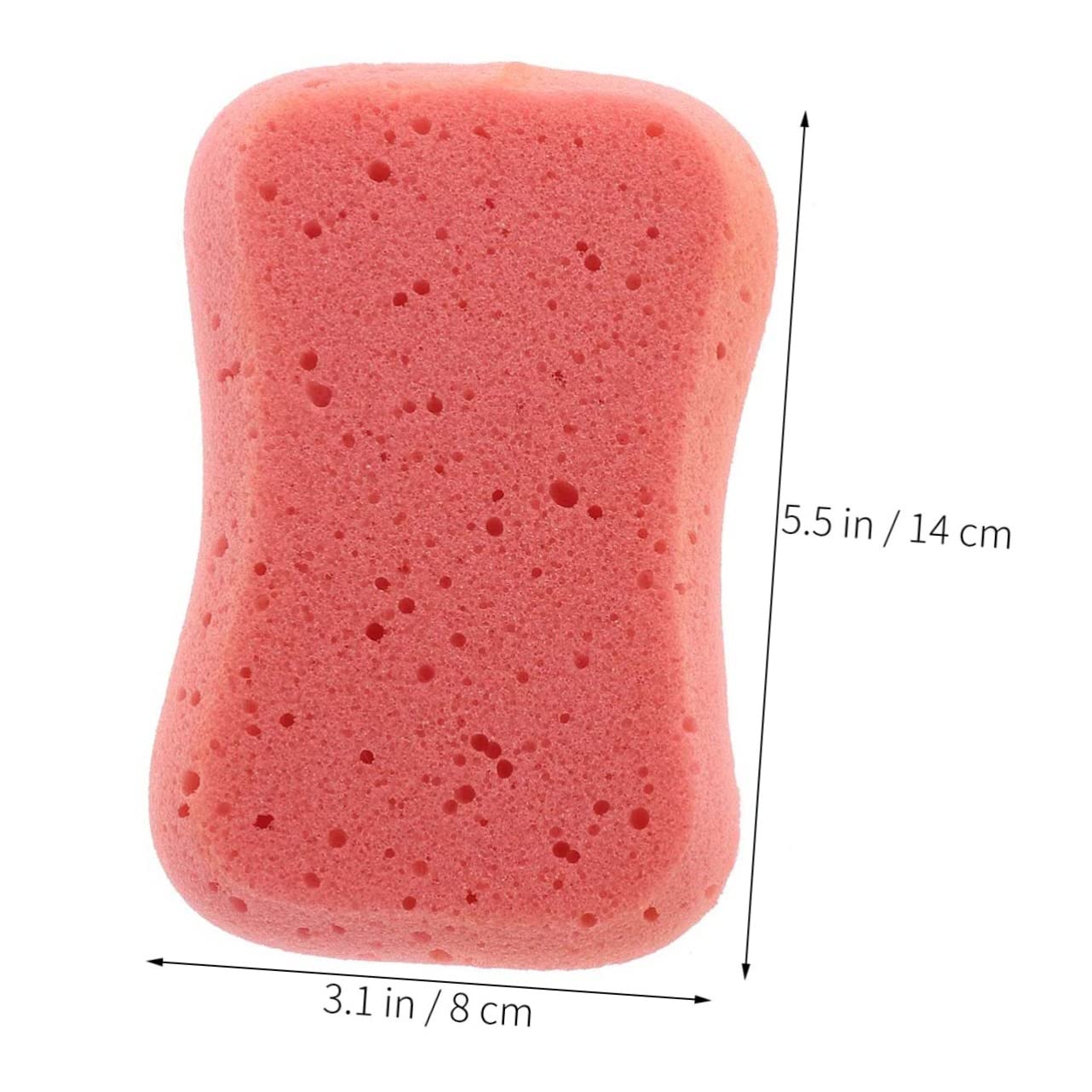 Gogogmee 4pcs Skin Friendly Bath Sponges Exfoliating Shower Tools for Soft and Comfortable Cleansing Durable Bathing Scrubbers Random Colors for Home Use Random Color