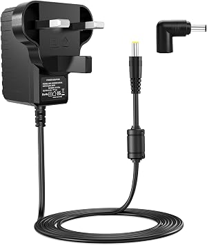 6V 1A Power Supply Charger, for DC IN 6Volt Omron Pressure Blood Monitor. | Compatible with Omron M2 Basic, M3, M4, M6, M7, M10, X2, X3, X4, X7, RS1, RS2 HHP-BFH01 Power Cord.
