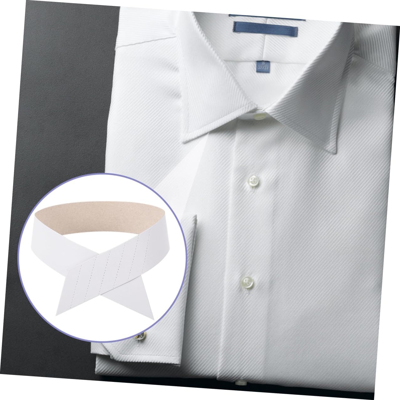LIOOBO 200pcs Shirt Collar Inserts Paper Collar Stays for Men Dress Shirts for Professional Attire