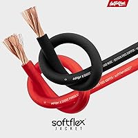 Vista 8 de Install Link Cable de alimentación de calibre 8, cobre OFC puro (25 pies x 2 bobinas = 50 pies)