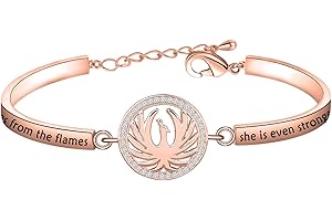 Phoenix Inspirational Quote Bracelet