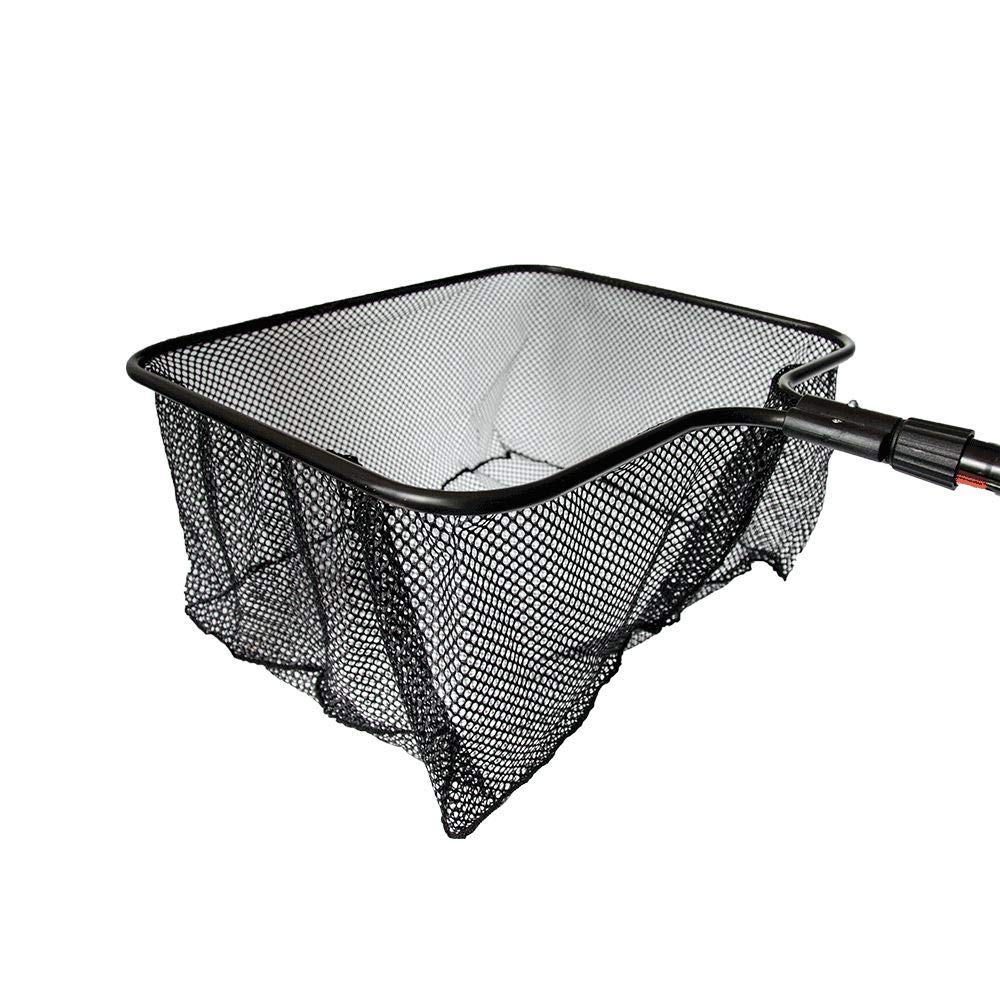 Pisces 16" Pond Fish Catch Net with Telescopic Handle - Up to 150cm Long Remove Debris Leaves and Dirt