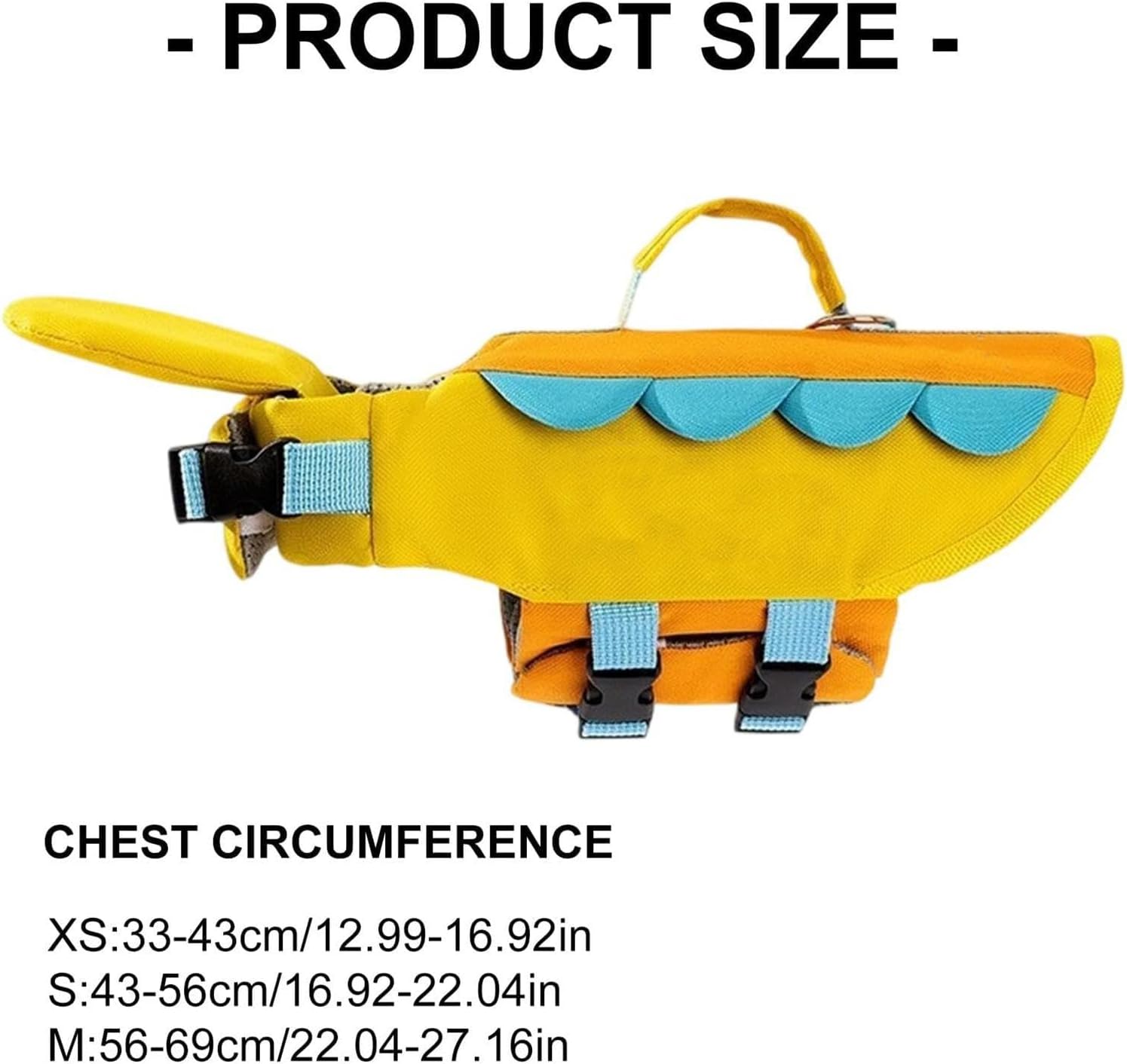 Life Jacket for Dogs Adjustable Breathable Reflective High Buoyancy Harness | Puppy Life Jacket for Pool Beach Water Lake Kayak Boat Summer Bathing
