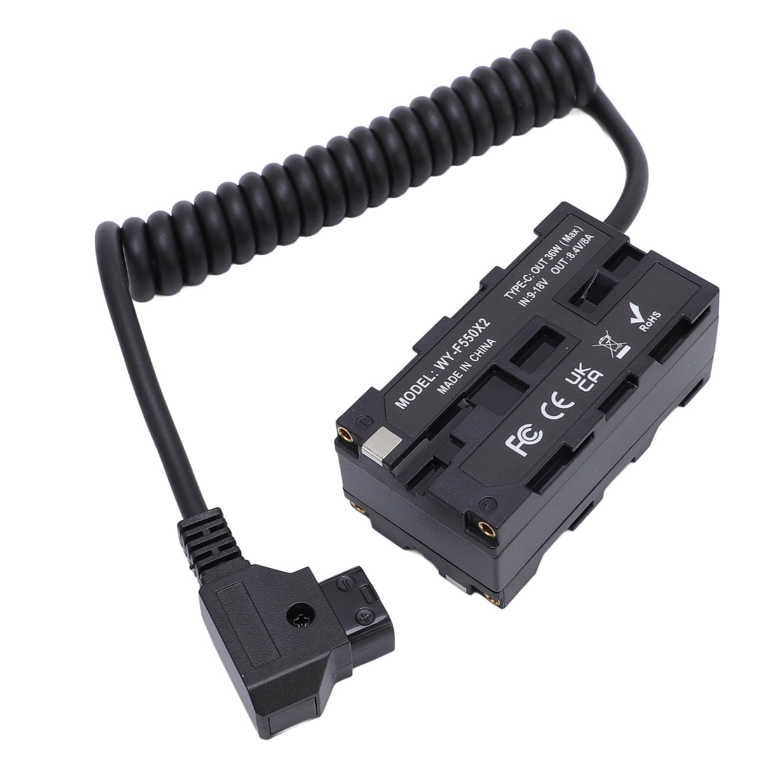 Dpofirs Alimentatore Fittizio con Doppio Ingresso