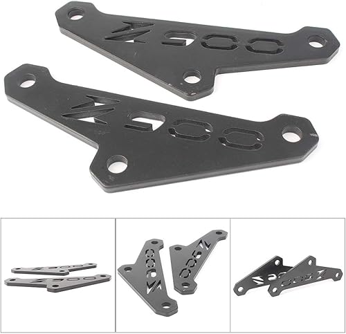NEWSMARTS Suspensión trasera de acero inoxidable para motocicleta 1.2 "Kit de caída de bajada para Kawasaki Z900 Z900RS 2017-UP